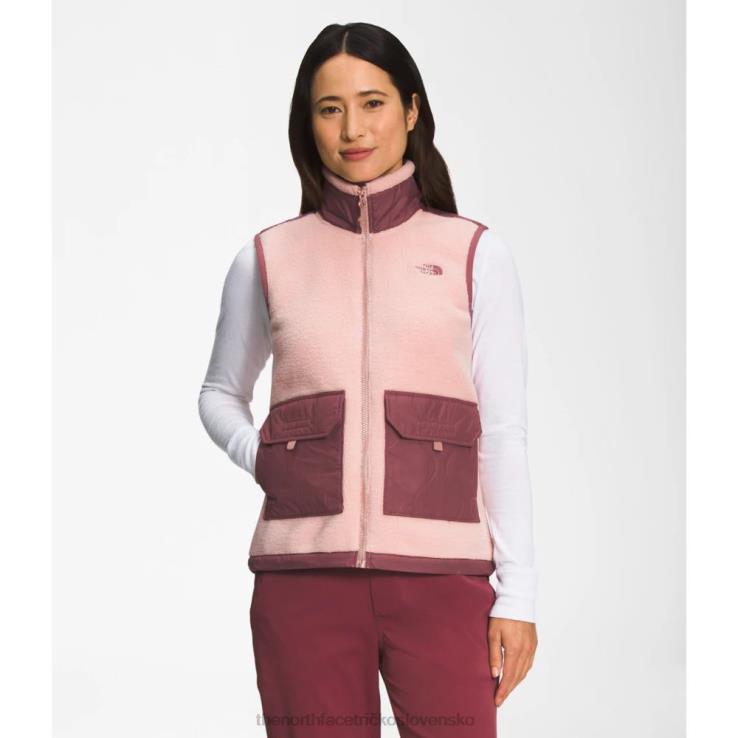 HLH085679 pieskovo ružová The North Face dámska kráľovská vesta
